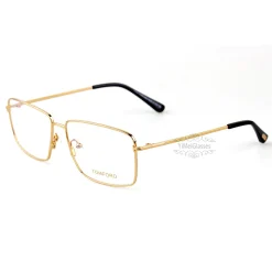 Gafas de vista Tom Ford con montura metálica completa y forma rectangular TF5941 (4)