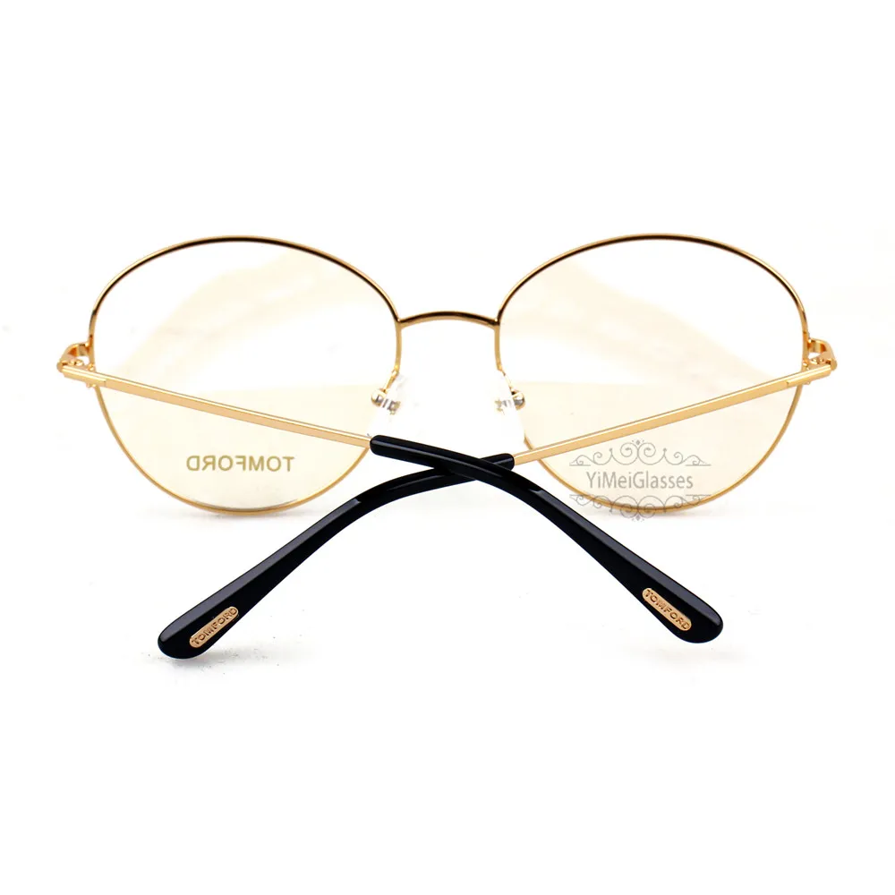 Tom Ford Metal Full Frame Round Eyeglasses TF5938 (6)
