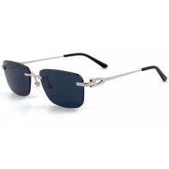 Cartier C Decor Titanium Rimless Sunglasses CT0521OT