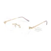 Cartier Icon Collection Titanium Geometric Rimless Eyeglasses CT0593O (10)