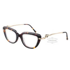 Cartier PANTHèRE Cateye Design Acetate Titanium Full Frame Eyeglasses CT0282O (14)