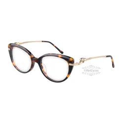 Cartier PANTHèRE Cateye Design Acetate Titanium Full Frame Eyeglasses CT0283O (2)