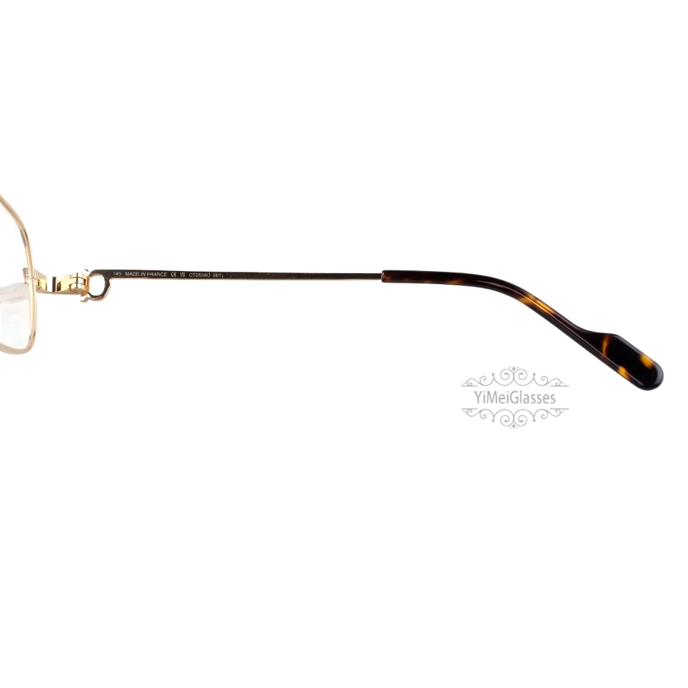 Cartier Première De Full Frame Titanium Eyeglasses CT0556O (8)