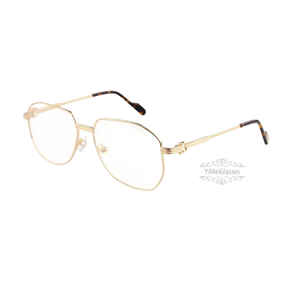 Cartier Première De Pilot Full Frame Titanium Eyeglasses CT0484O (11)