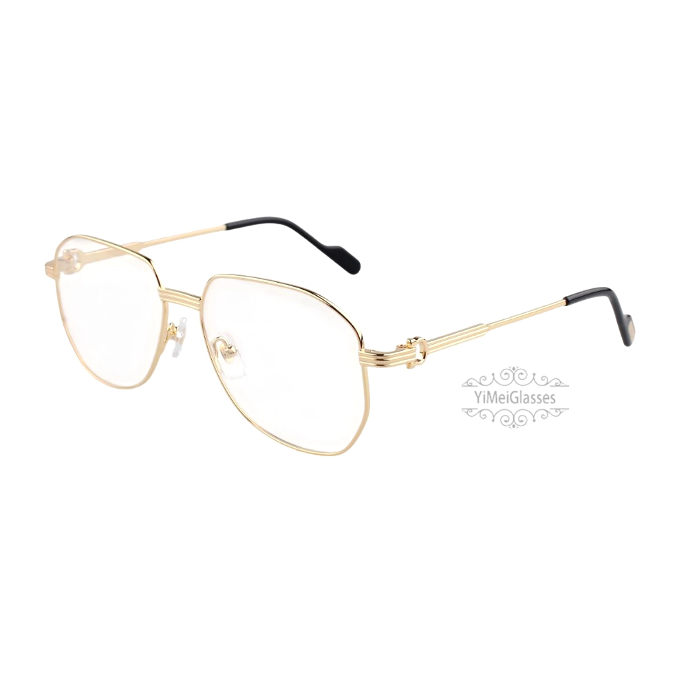Cartier Première De Pilot Full Frame Titanium Eyeglasses CT0484O (2)