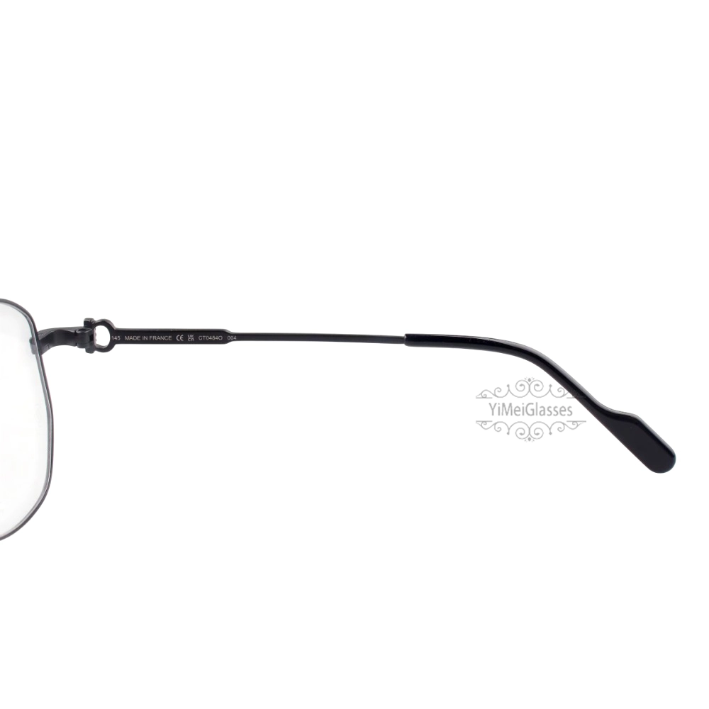 Cartier Première De Pilot Full Frame Titanium Eyeglasses CT0484O (5)