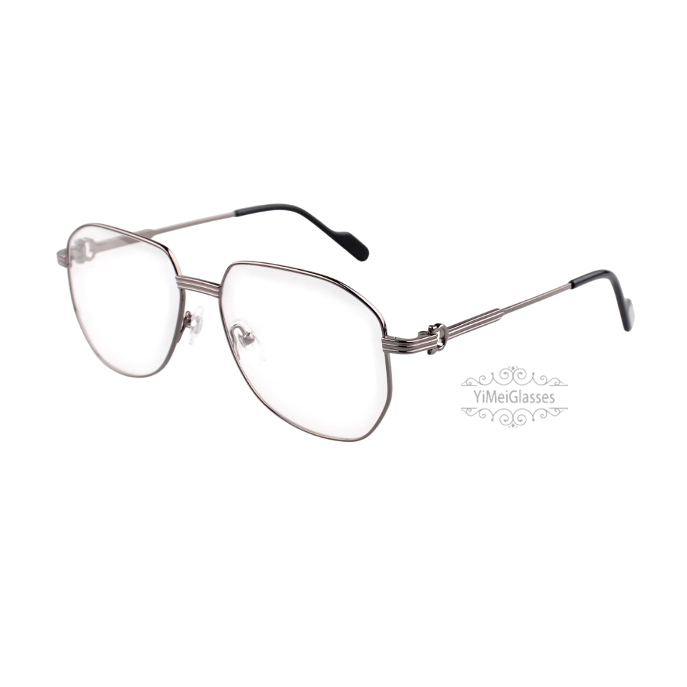 Cartier Première De Pilot Full Frame Titanium Eyeglasses CT0484O (7)