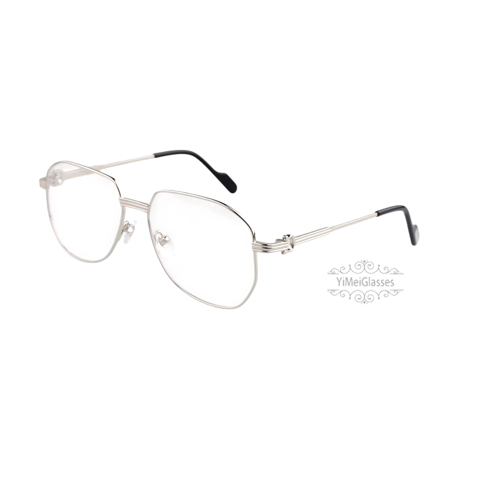 Cartier Première De Pilot Full Frame Titanium Eyeglasses CT0484O (8)