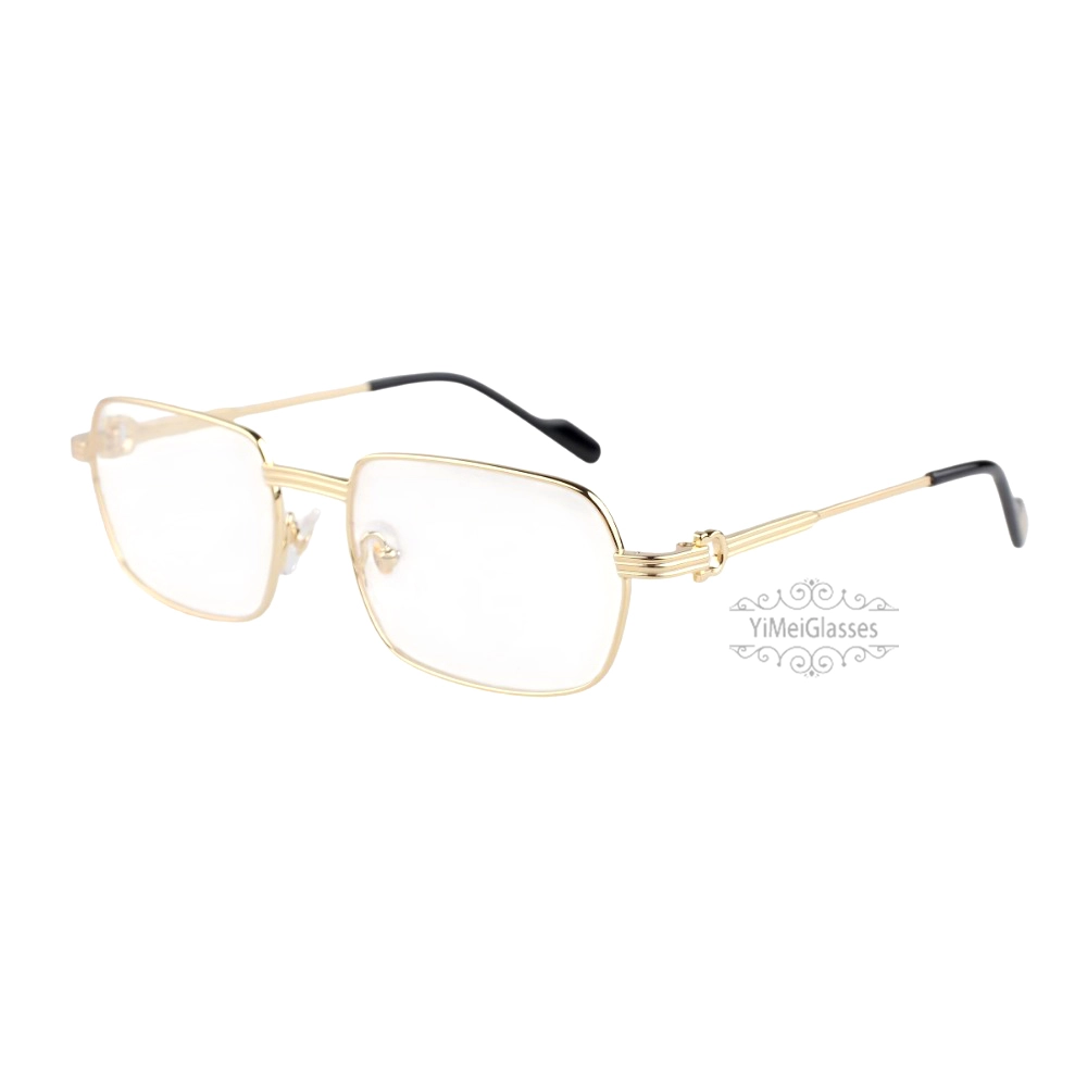 Cartier Première De Rectangle Titanium Full Frame Eyeglasses CT0483O (2)
