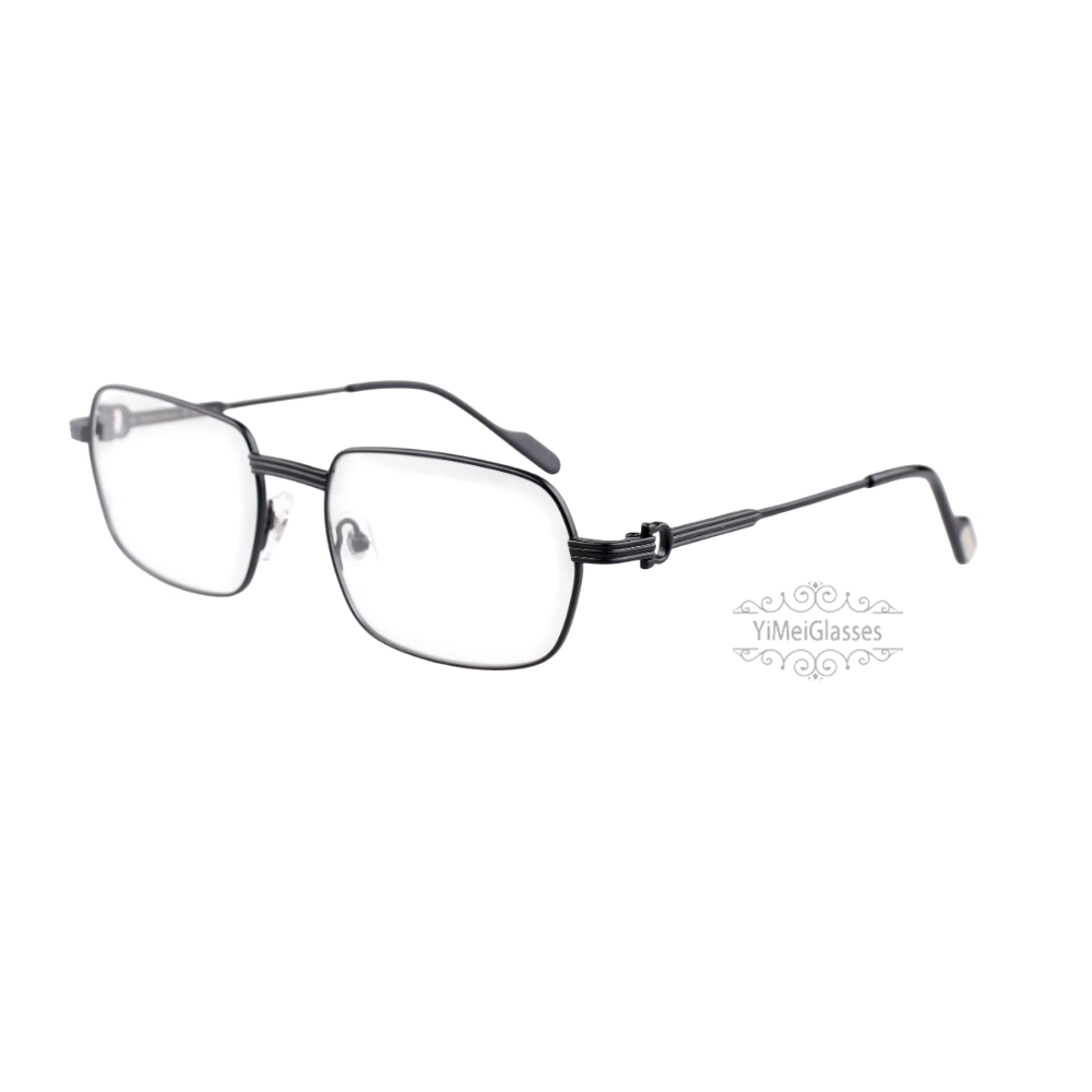 Cartier Première De Rectangle Titanium Full Frame Eyeglasses CT0483O (3)