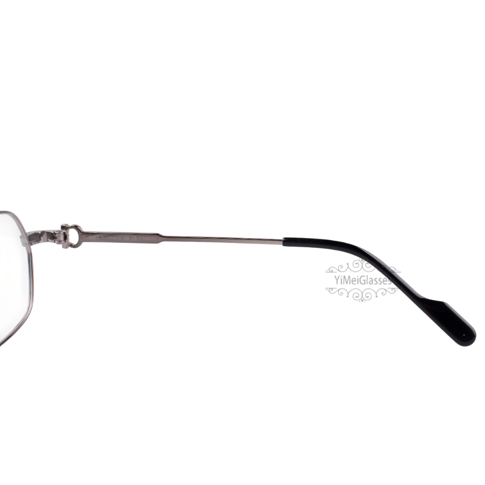 Cartier Première De Rectangle Titanium Full Frame Eyeglasses CT0483O (7)