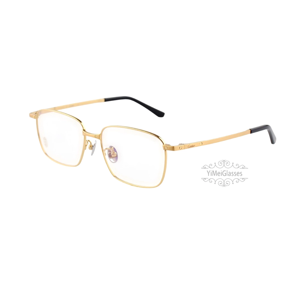 Cartier Santos De Double Bridge Titanium Full Frame Eyeglasses CT0320 (12)
