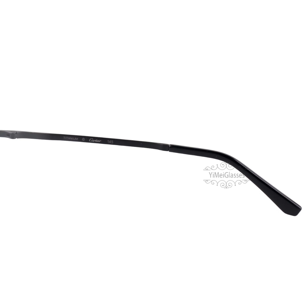 Cartier Santos De Double Bridge Titanium Full Frame Eyeglasses CT0320 (5)