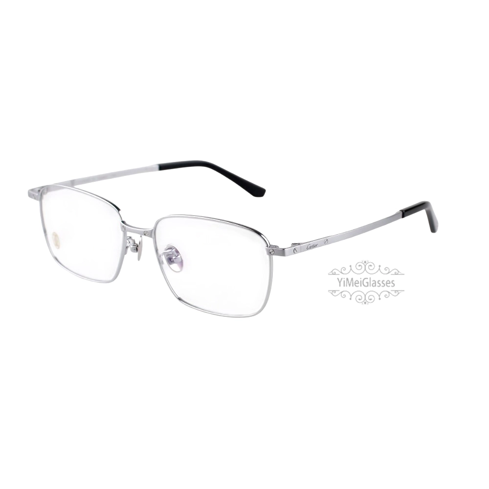 Cartier Santos De Double Bridge Titanium Full Frame Eyeglasses CT0320 (7)