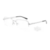 Cartier Santos De Double Bridge Titanium Half Frame Eyeglasses CT0308O (7)