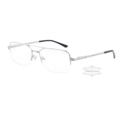 Cartier Santos De Double Bridge Titanium Half Frame Eyeglasses CT0308O (7)