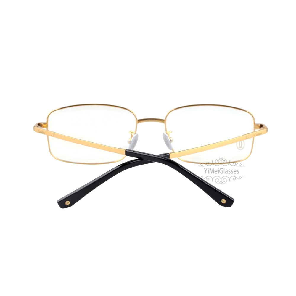 Cartier Santos De Full Frame Titanium Eyeglasses CT0576O (8)