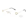 Cartier Singature C DE Rimless Titanium Eyeglasses CT0488O (8)