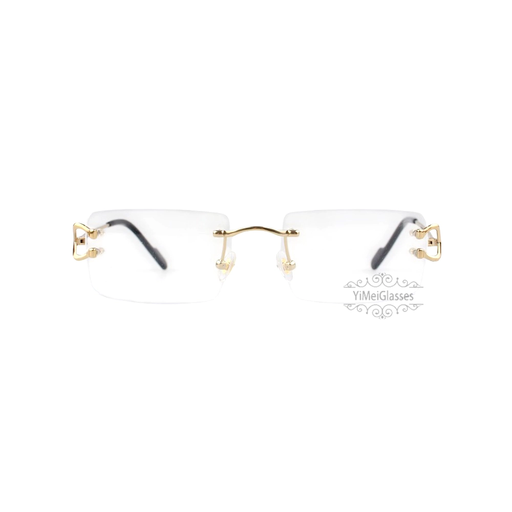 Cartier Singature C DE Rimless Titanium Eyeglasses CT0488O (9)