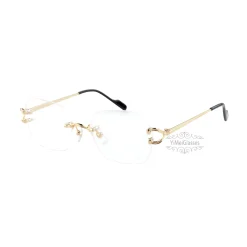 Cartier Singature C DE Rimless Titanium Eyeglasses CT0564O (11)