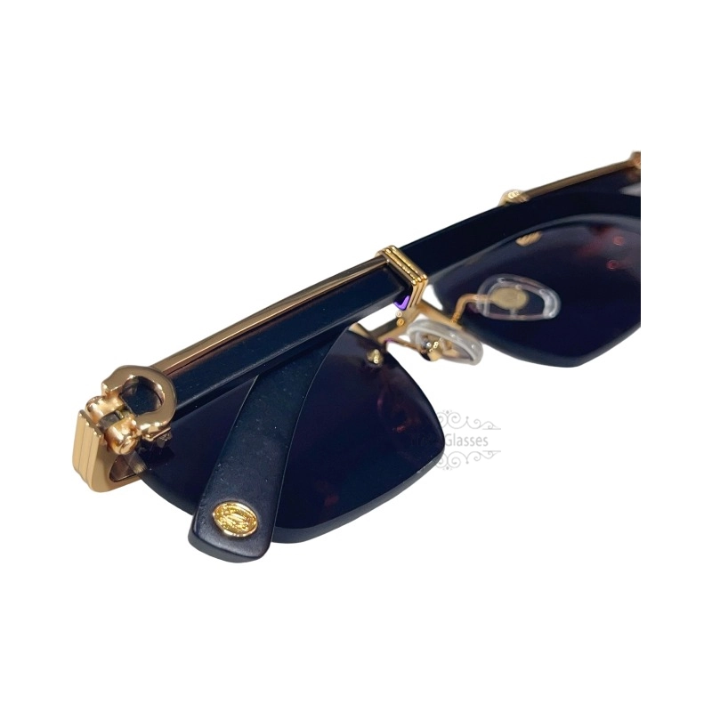 Cartier Première De Wooden Rimless Sunglasses CT0362s (3)